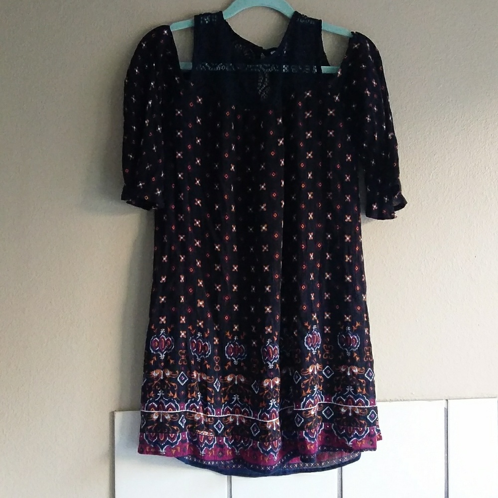 Rebellion cold shoulder tunic